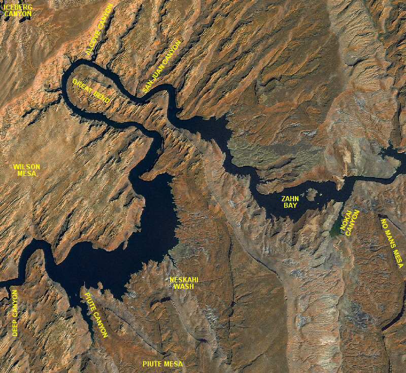 Middle San Juan Map